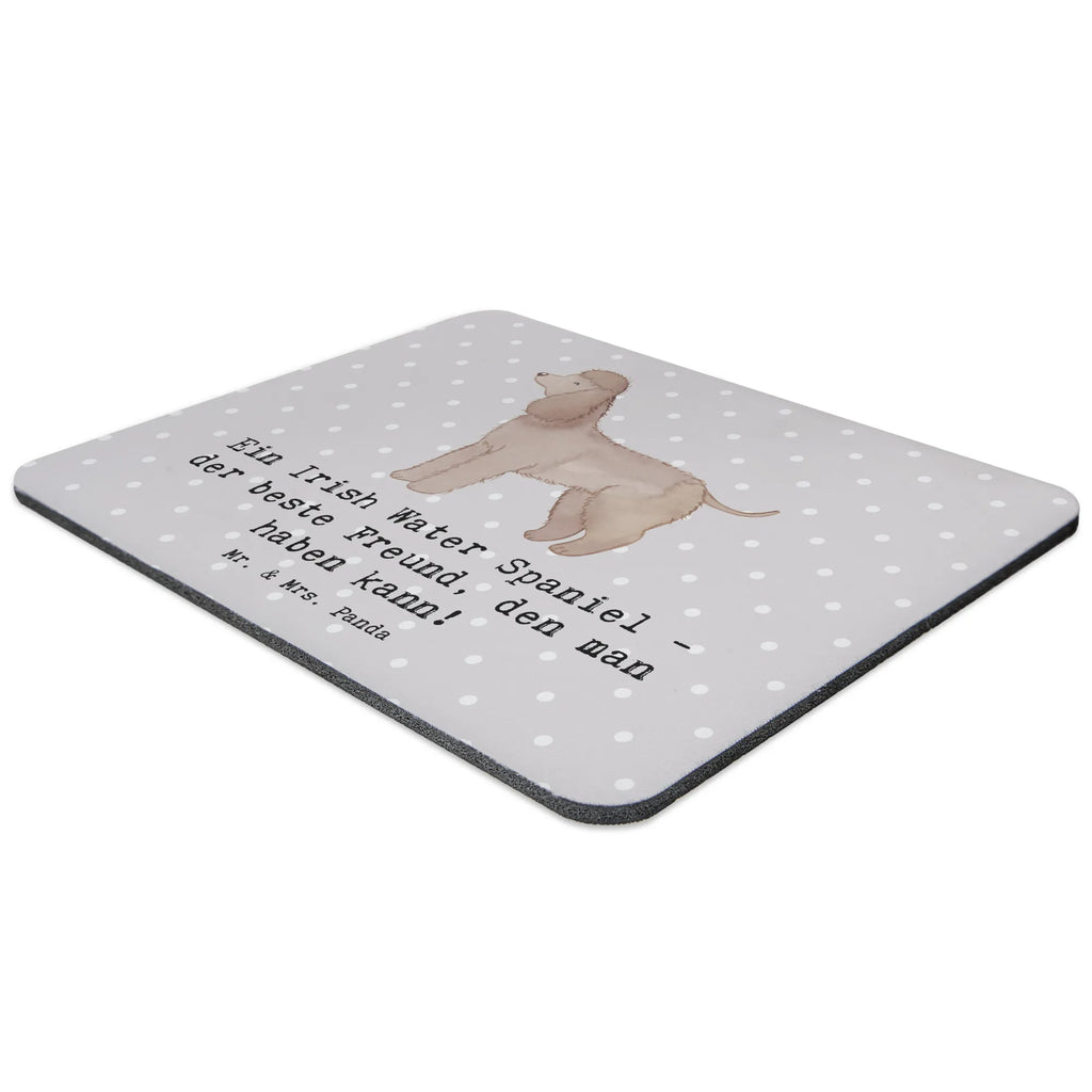 Mauspad Irish Water Spaniel Freund Mousepad, Computer zubehör, Büroausstattung, PC Zubehör, Arbeitszimmer, Mauspad, Einzigartiges Mauspad, Designer Mauspad, Mausunterlage, Mauspad Büro, Hund, Hunderasse, Rassehund, Hundebesitzer, Geschenk, Tierfreund, Schenken, Welpe