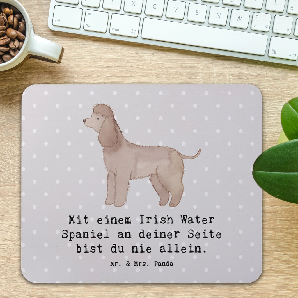 Mauspad Irish Water Spaniel Begleiter Mousepad, Computer zubehör, Büroausstattung, PC Zubehör, Arbeitszimmer, Mauspad, Einzigartiges Mauspad, Designer Mauspad, Mausunterlage, Mauspad Büro, Hund, Hunderasse, Rassehund, Hundebesitzer, Geschenk, Tierfreund, Schenken, Welpe