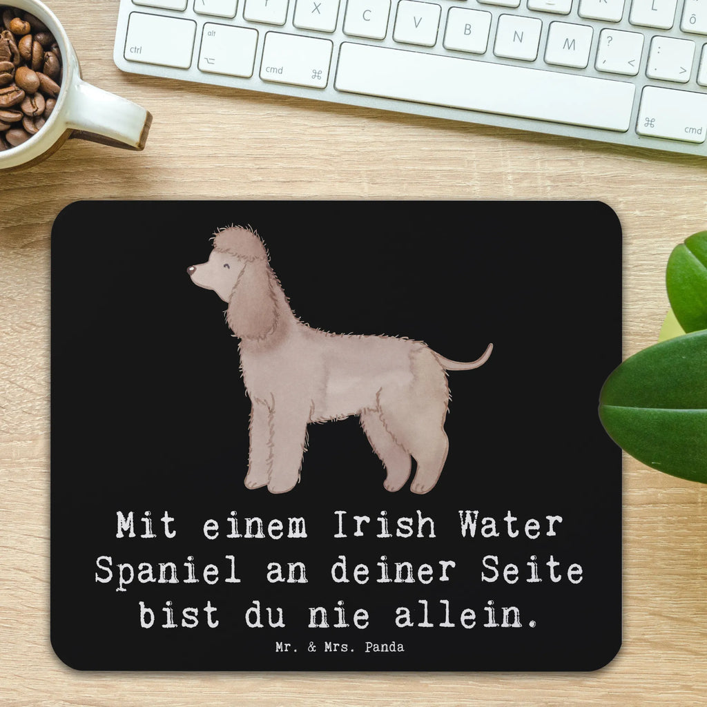 Mauspad Irish Water Spaniel Begleiter Mousepad, Computer zubehör, Büroausstattung, PC Zubehör, Arbeitszimmer, Mauspad, Einzigartiges Mauspad, Designer Mauspad, Mausunterlage, Mauspad Büro, Hund, Hunderasse, Rassehund, Hundebesitzer, Geschenk, Tierfreund, Schenken, Welpe