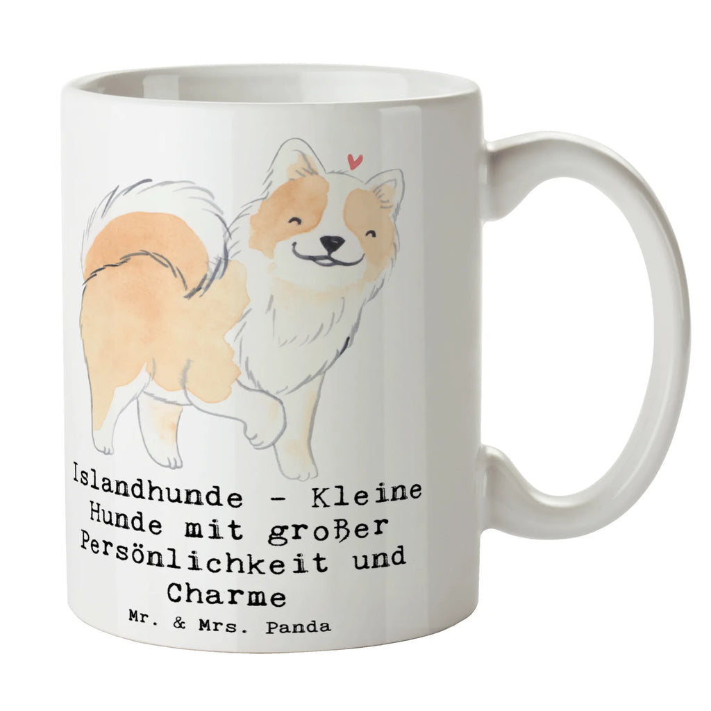 Tasse Charme Islandhund Tasse, Kaffeetasse, Teetasse, Becher, Kaffeebecher, Teebecher, Keramiktasse, Porzellantasse, Büro Tasse, Geschenk Tasse, Tasse Sprüche, Tasse Motive, Kaffeetassen, Tasse bedrucken, Designer Tasse, Cappuccino Tassen, Schöne Teetassen, Hund, Hunderasse, Rassehund, Hundebesitzer, Geschenk, Tierfreund, Schenken, Welpe