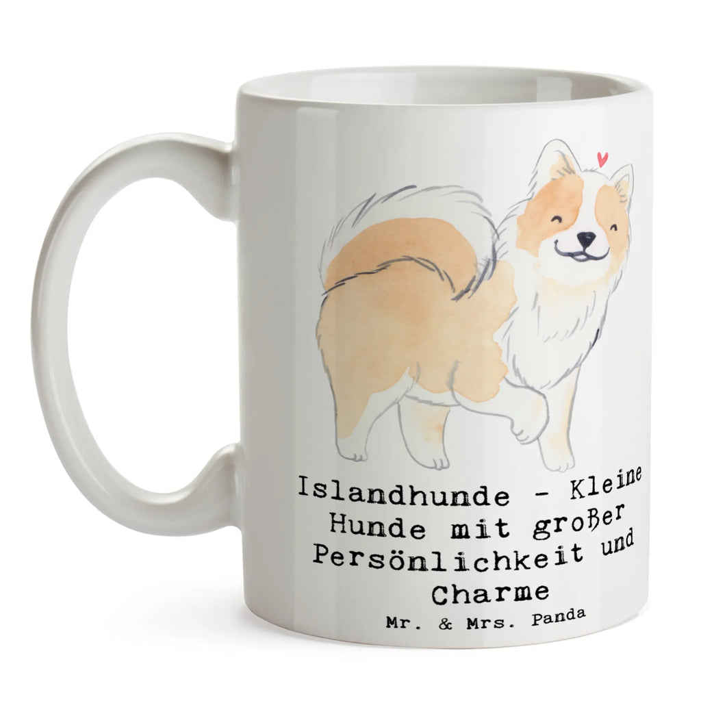 Tasse Charme Islandhund Tasse, Kaffeetasse, Teetasse, Becher, Kaffeebecher, Teebecher, Keramiktasse, Porzellantasse, Büro Tasse, Geschenk Tasse, Tasse Sprüche, Tasse Motive, Kaffeetassen, Tasse bedrucken, Designer Tasse, Cappuccino Tassen, Schöne Teetassen, Hund, Hunderasse, Rassehund, Hundebesitzer, Geschenk, Tierfreund, Schenken, Welpe