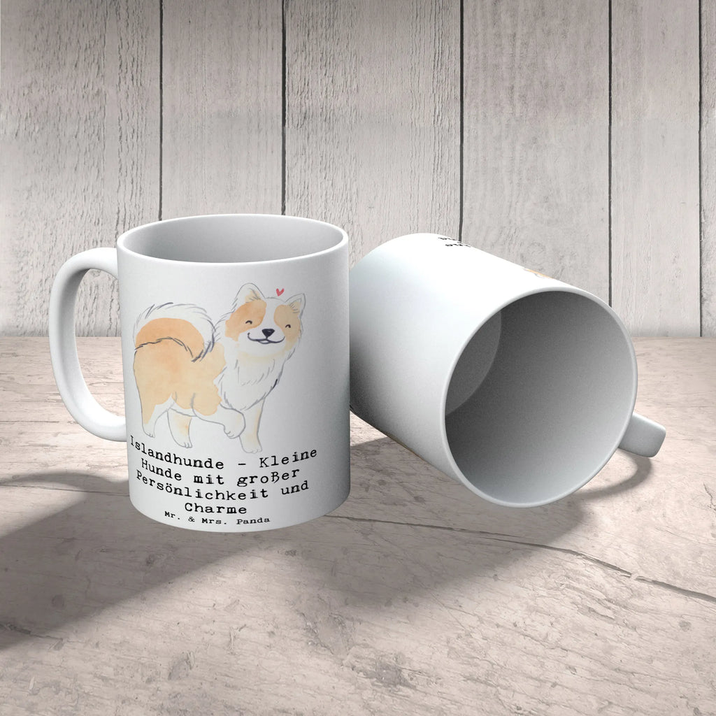 Tasse Charme Islandhund Tasse, Kaffeetasse, Teetasse, Becher, Kaffeebecher, Teebecher, Keramiktasse, Porzellantasse, Büro Tasse, Geschenk Tasse, Tasse Sprüche, Tasse Motive, Kaffeetassen, Tasse bedrucken, Designer Tasse, Cappuccino Tassen, Schöne Teetassen, Hund, Hunderasse, Rassehund, Hundebesitzer, Geschenk, Tierfreund, Schenken, Welpe