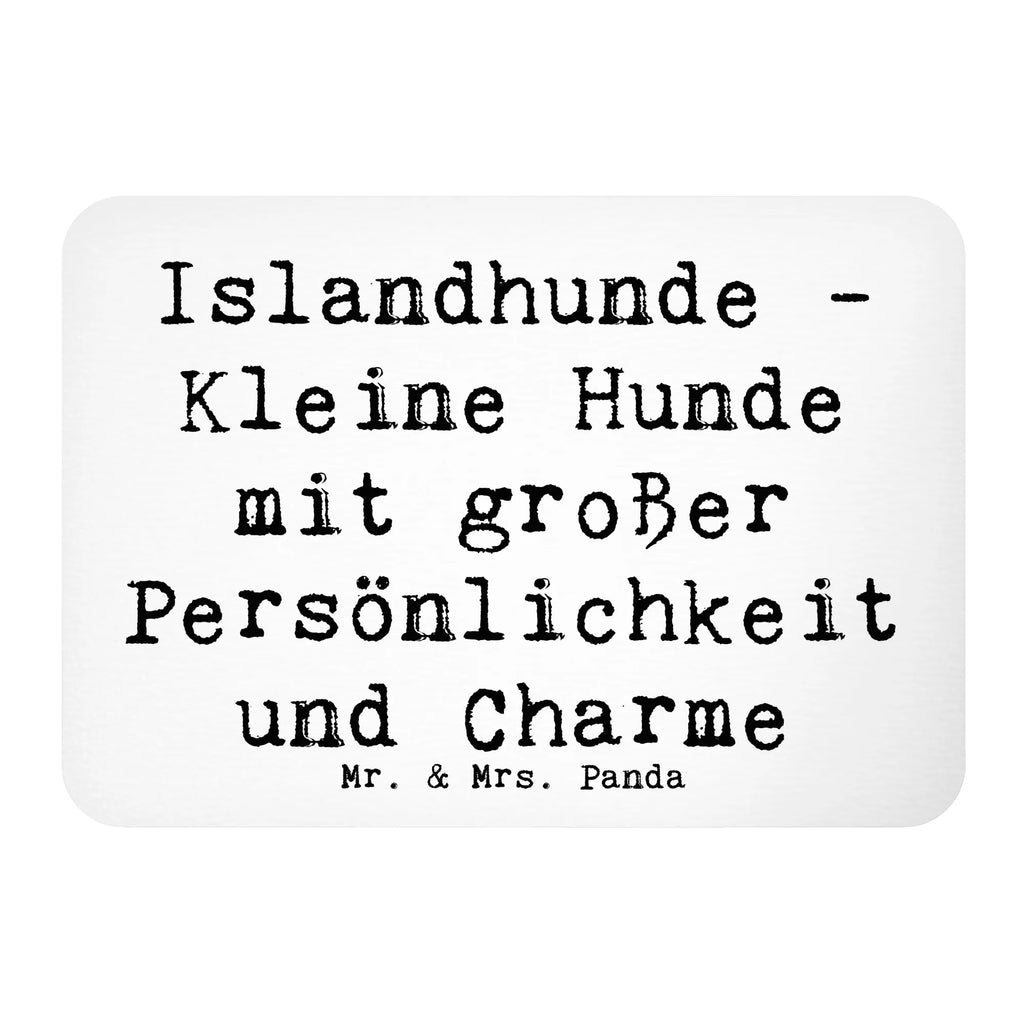 Magnet Spruch Charme Islandhund Kühlschrankmagnet, Pinnwandmagnet, Souvenir Magnet, Motivmagnete, Dekomagnet, Whiteboard Magnet, Notiz Magnet, Kühlschrank Dekoration, Hund, Hunderasse, Rassehund, Hundebesitzer, Geschenk, Tierfreund, Schenken, Welpe