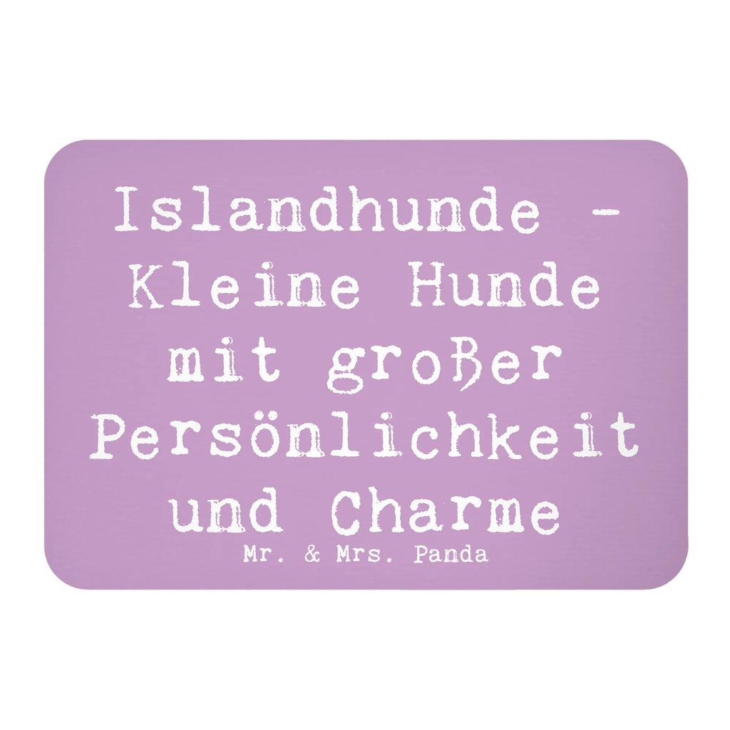 Magnet Spruch Charme Islandhund Kühlschrankmagnet, Pinnwandmagnet, Souvenir Magnet, Motivmagnete, Dekomagnet, Whiteboard Magnet, Notiz Magnet, Kühlschrank Dekoration, Hund, Hunderasse, Rassehund, Hundebesitzer, Geschenk, Tierfreund, Schenken, Welpe