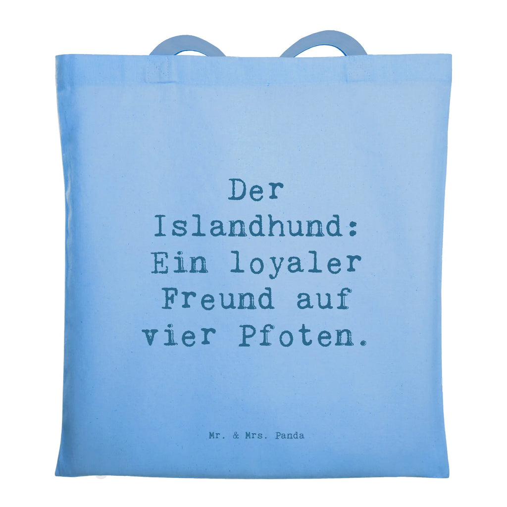 Tragetasche Spruch Treuer Islandhund Beuteltasche, Beutel, Einkaufstasche, Jutebeutel, Stoffbeutel, Tasche, Shopper, Umhängetasche, Strandtasche, Schultertasche, Stofftasche, Tragetasche, Badetasche, Jutetasche, Einkaufstüte, Laptoptasche, Hund, Hunderasse, Rassehund, Hundebesitzer, Geschenk, Tierfreund, Schenken, Welpe