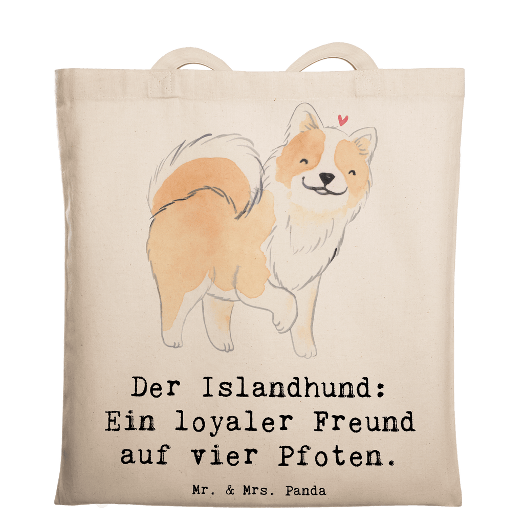 Tragetasche Treuer Islandhund Beuteltasche, Beutel, Einkaufstasche, Jutebeutel, Stoffbeutel, Tasche, Shopper, Umhängetasche, Strandtasche, Schultertasche, Stofftasche, Tragetasche, Badetasche, Jutetasche, Einkaufstüte, Laptoptasche, Hund, Hunderasse, Rassehund, Hundebesitzer, Geschenk, Tierfreund, Schenken, Welpe