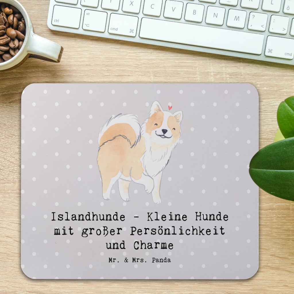 Mauspad Charme Islandhund Mousepad, Computer zubehör, Büroausstattung, PC Zubehör, Arbeitszimmer, Mauspad, Einzigartiges Mauspad, Designer Mauspad, Mausunterlage, Mauspad Büro, Hund, Hunderasse, Rassehund, Hundebesitzer, Geschenk, Tierfreund, Schenken, Welpe