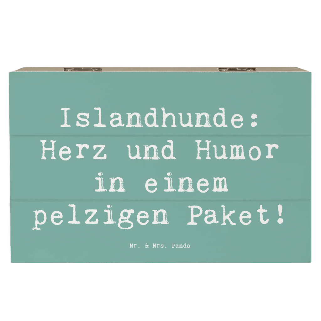 Holzkiste Spruch Islandhund Freude Holzkiste, Kiste, Schatzkiste, Truhe, Schatulle, XXL, Erinnerungsbox, Erinnerungskiste, Dekokiste, Aufbewahrungsbox, Geschenkbox, Geschenkdose, Hund, Hunderasse, Rassehund, Hundebesitzer, Geschenk, Tierfreund, Schenken, Welpe