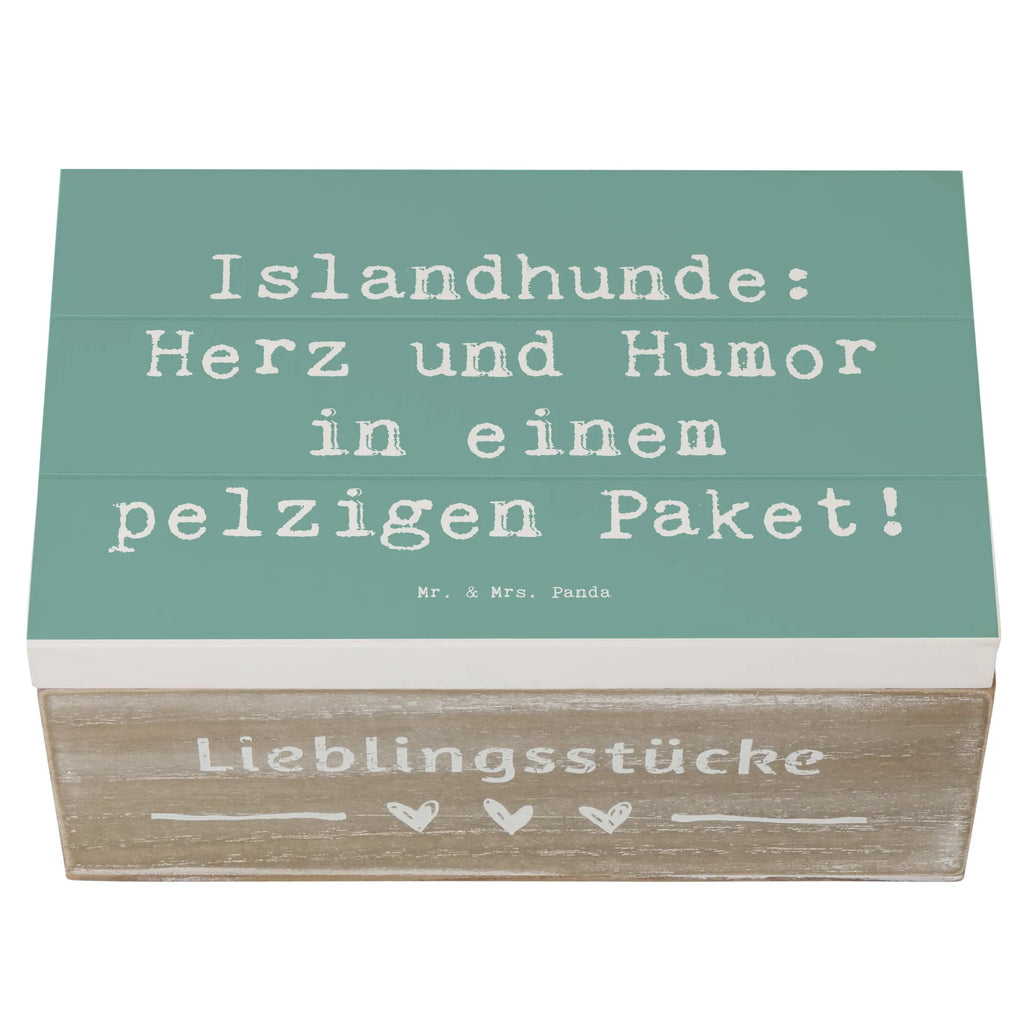 Holzkiste Spruch Islandhund Freude Holzkiste, Kiste, Schatzkiste, Truhe, Schatulle, XXL, Erinnerungsbox, Erinnerungskiste, Dekokiste, Aufbewahrungsbox, Geschenkbox, Geschenkdose, Hund, Hunderasse, Rassehund, Hundebesitzer, Geschenk, Tierfreund, Schenken, Welpe