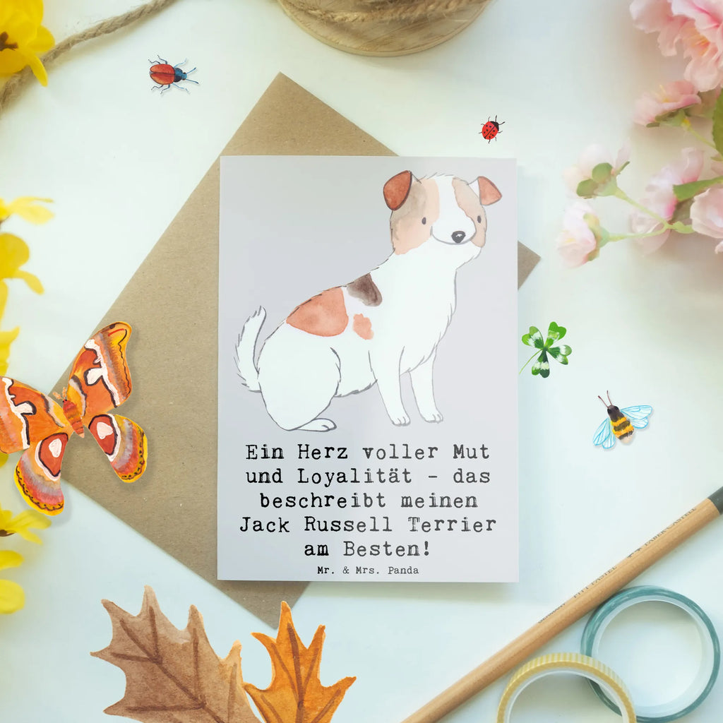 Grußkarte Jack Russell Terrier Grußkarte, Klappkarte, Einladungskarte, Glückwunschkarte, Hochzeitskarte, Geburtstagskarte, Karte, Ansichtskarten, Hund, Hunderasse, Rassehund, Hundebesitzer, Geschenk, Tierfreund, Schenken, Welpe