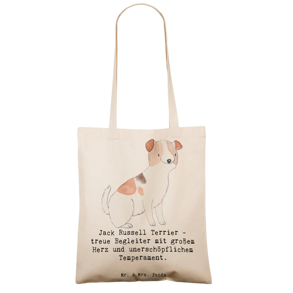 Tragetasche Jack Russell Terrier - treue Begleiter mit großem Herz und unerschöpflichem Temperament. Beuteltasche, Beutel, Einkaufstasche, Jutebeutel, Stoffbeutel, Tasche, Shopper, Umhängetasche, Strandtasche, Schultertasche, Stofftasche, Tragetasche, Badetasche, Jutetasche, Einkaufstüte, Laptoptasche, Hund, Hunderasse, Rassehund, Hundebesitzer, Geschenk, Tierfreund, Schenken, Welpe