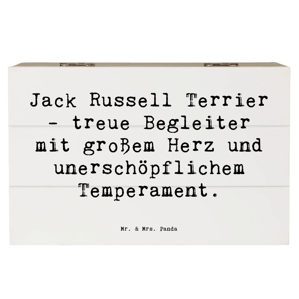 Holzkiste Spruch Jack Russell Terrier - treue Begleiter mit großem Herz und unerschöpflichem Temperament. Holzkiste, Kiste, Schatzkiste, Truhe, Schatulle, XXL, Erinnerungsbox, Erinnerungskiste, Dekokiste, Aufbewahrungsbox, Geschenkbox, Geschenkdose, Hund, Hunderasse, Rassehund, Hundebesitzer, Geschenk, Tierfreund, Schenken, Welpe