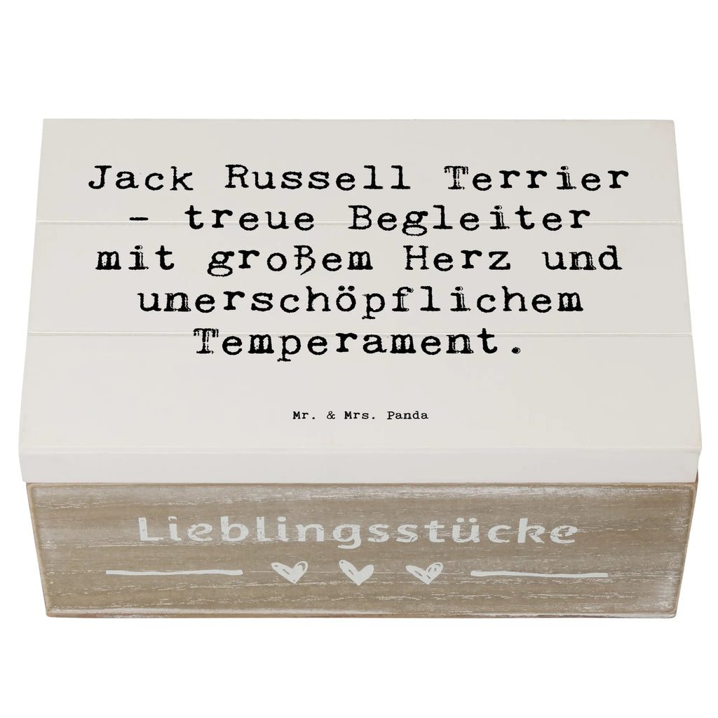 Holzkiste Spruch Jack Russell Terrier - treue Begleiter mit großem Herz und unerschöpflichem Temperament. Holzkiste, Kiste, Schatzkiste, Truhe, Schatulle, XXL, Erinnerungsbox, Erinnerungskiste, Dekokiste, Aufbewahrungsbox, Geschenkbox, Geschenkdose, Hund, Hunderasse, Rassehund, Hundebesitzer, Geschenk, Tierfreund, Schenken, Welpe