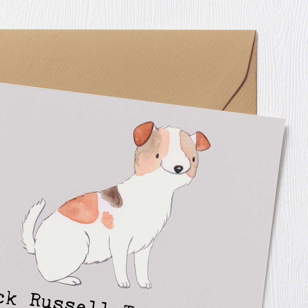 Deluxe Karte Jack Russell Terrier Karte, Grußkarte, Klappkarte, Einladungskarte, Glückwunschkarte, Hochzeitskarte, Geburtstagskarte, Hochwertige Grußkarte, Hochwertige Klappkarte, Hund, Hunderasse, Rassehund, Hundebesitzer, Geschenk, Tierfreund, Schenken, Welpe