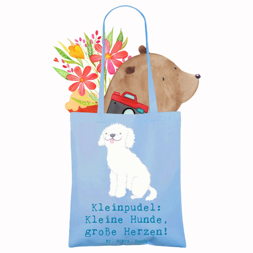 Tragetasche Kleinpudel Liebe Beuteltasche, Beutel, Einkaufstasche, Jutebeutel, Stoffbeutel, Tasche, Shopper, Umhängetasche, Strandtasche, Schultertasche, Stofftasche, Tragetasche, Badetasche, Jutetasche, Einkaufstüte, Laptoptasche, Hund, Hunderasse, Rassehund, Hundebesitzer, Geschenk, Tierfreund, Schenken, Welpe