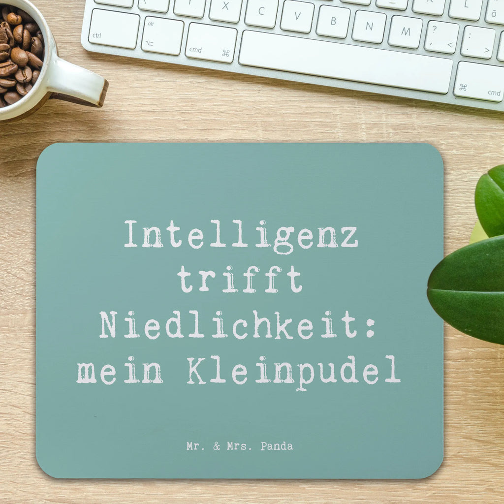 Mauspad Spruch Niedlicher Kleinpudel Mousepad, Computer zubehör, Büroausstattung, PC Zubehör, Arbeitszimmer, Mauspad, Einzigartiges Mauspad, Designer Mauspad, Mausunterlage, Mauspad Büro, Hund, Hunderasse, Rassehund, Hundebesitzer, Geschenk, Tierfreund, Schenken, Welpe