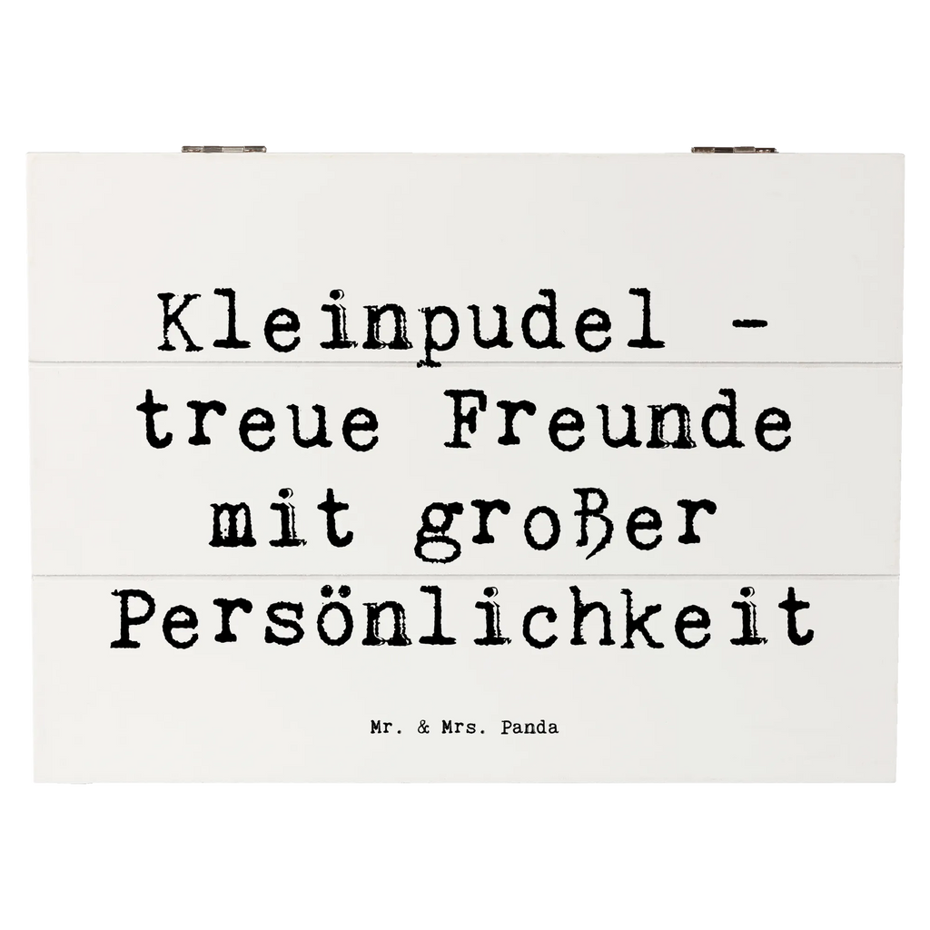 Holzkiste Spruch Kleinpudel Freunde Holzkiste, Kiste, Schatzkiste, Truhe, Schatulle, XXL, Erinnerungsbox, Erinnerungskiste, Dekokiste, Aufbewahrungsbox, Geschenkbox, Geschenkdose, Hund, Hunderasse, Rassehund, Hundebesitzer, Geschenk, Tierfreund, Schenken, Welpe