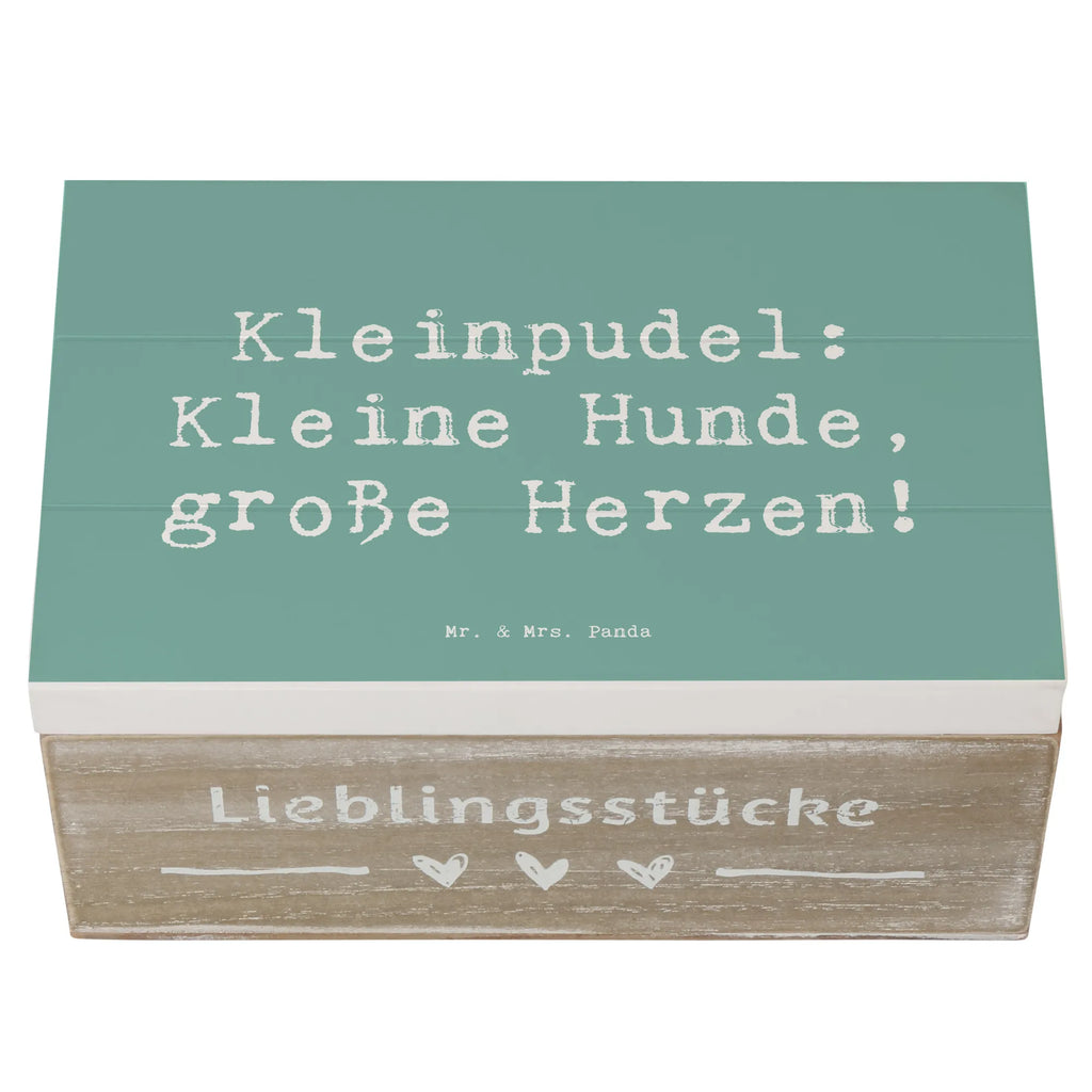 Holzkiste Spruch Kleinpudel Liebe Holzkiste, Kiste, Schatzkiste, Truhe, Schatulle, XXL, Erinnerungsbox, Erinnerungskiste, Dekokiste, Aufbewahrungsbox, Geschenkbox, Geschenkdose, Hund, Hunderasse, Rassehund, Hundebesitzer, Geschenk, Tierfreund, Schenken, Welpe