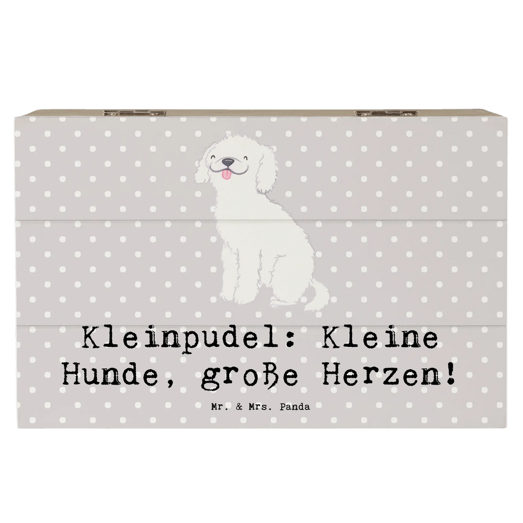 Holzkiste Kleinpudel Liebe Holzkiste, Kiste, Schatzkiste, Truhe, Schatulle, XXL, Erinnerungsbox, Erinnerungskiste, Dekokiste, Aufbewahrungsbox, Geschenkbox, Geschenkdose, Hund, Hunderasse, Rassehund, Hundebesitzer, Geschenk, Tierfreund, Schenken, Welpe