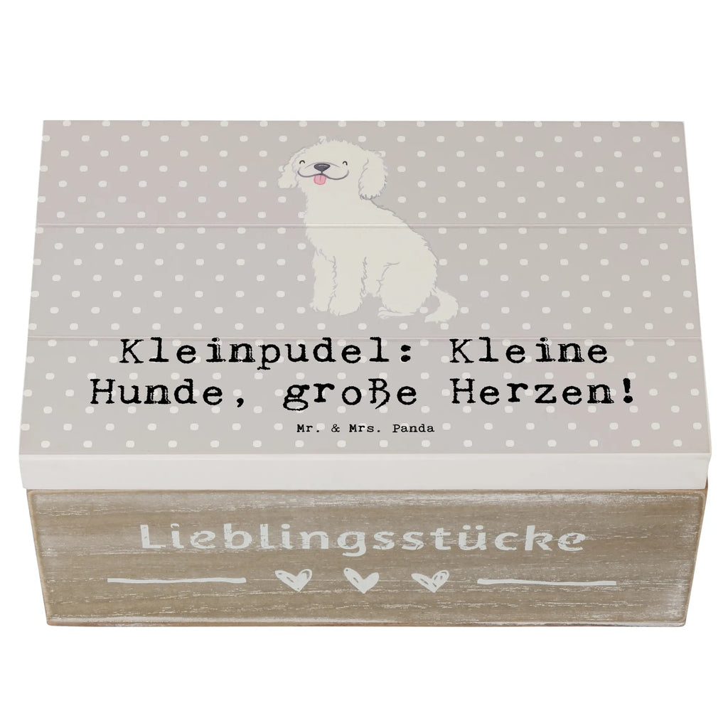 Holzkiste Kleinpudel Liebe Holzkiste, Kiste, Schatzkiste, Truhe, Schatulle, XXL, Erinnerungsbox, Erinnerungskiste, Dekokiste, Aufbewahrungsbox, Geschenkbox, Geschenkdose, Hund, Hunderasse, Rassehund, Hundebesitzer, Geschenk, Tierfreund, Schenken, Welpe