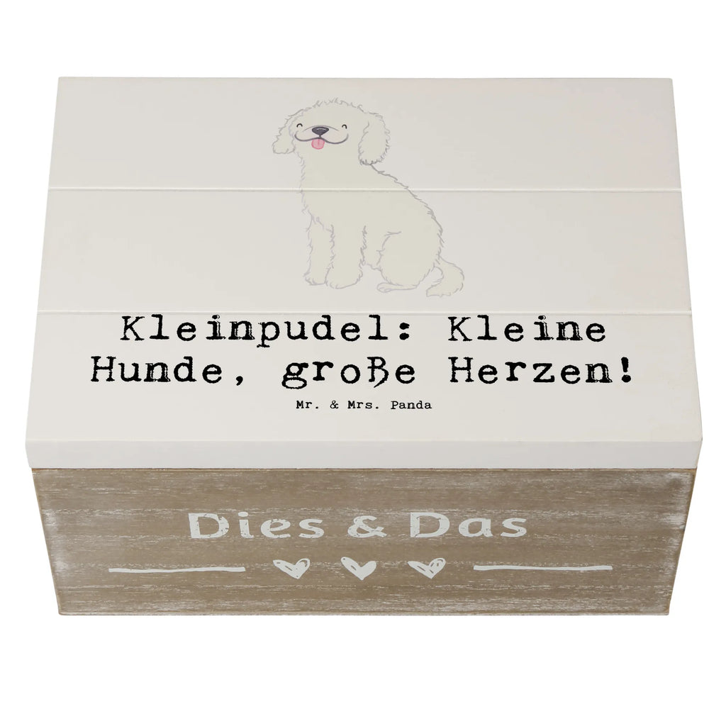 Holzkiste Kleinpudel Liebe Holzkiste, Kiste, Schatzkiste, Truhe, Schatulle, XXL, Erinnerungsbox, Erinnerungskiste, Dekokiste, Aufbewahrungsbox, Geschenkbox, Geschenkdose, Hund, Hunderasse, Rassehund, Hundebesitzer, Geschenk, Tierfreund, Schenken, Welpe