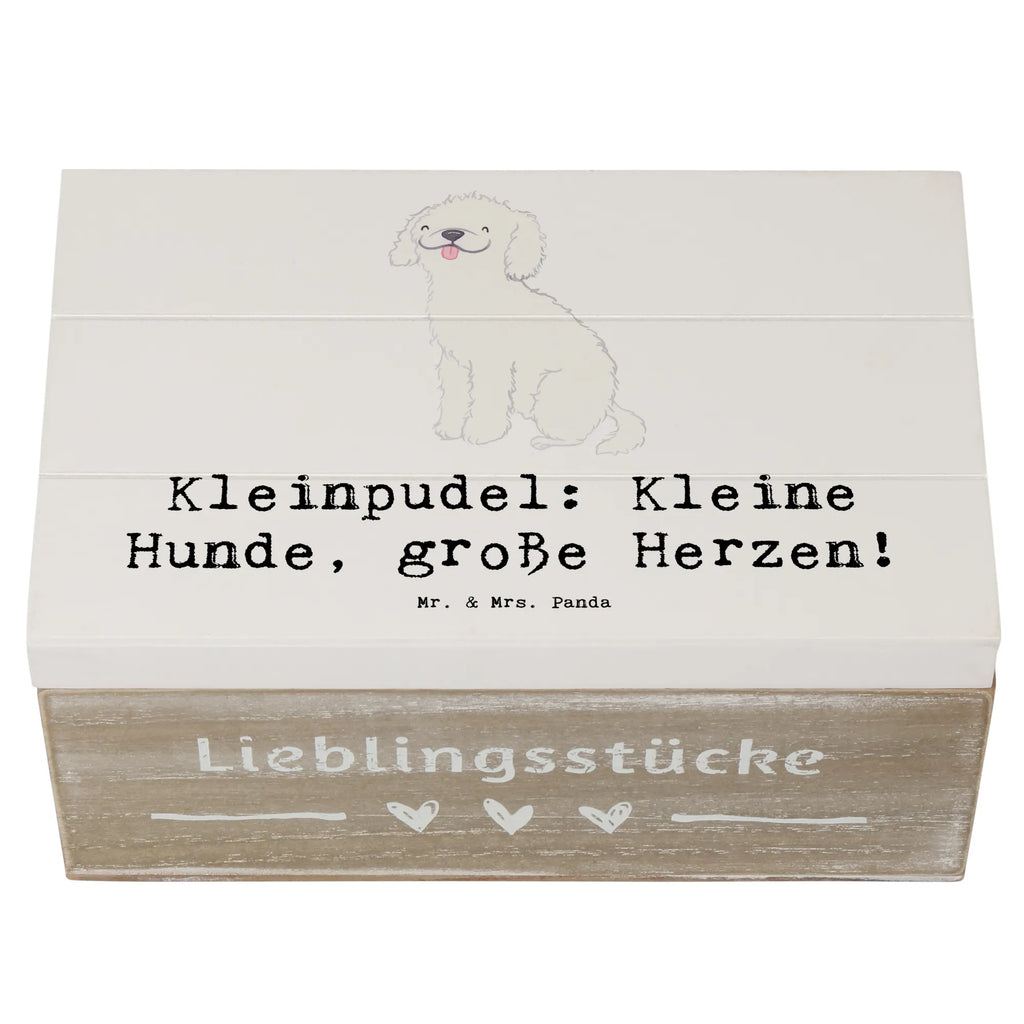 Holzkiste Kleinpudel Liebe Holzkiste, Kiste, Schatzkiste, Truhe, Schatulle, XXL, Erinnerungsbox, Erinnerungskiste, Dekokiste, Aufbewahrungsbox, Geschenkbox, Geschenkdose, Hund, Hunderasse, Rassehund, Hundebesitzer, Geschenk, Tierfreund, Schenken, Welpe