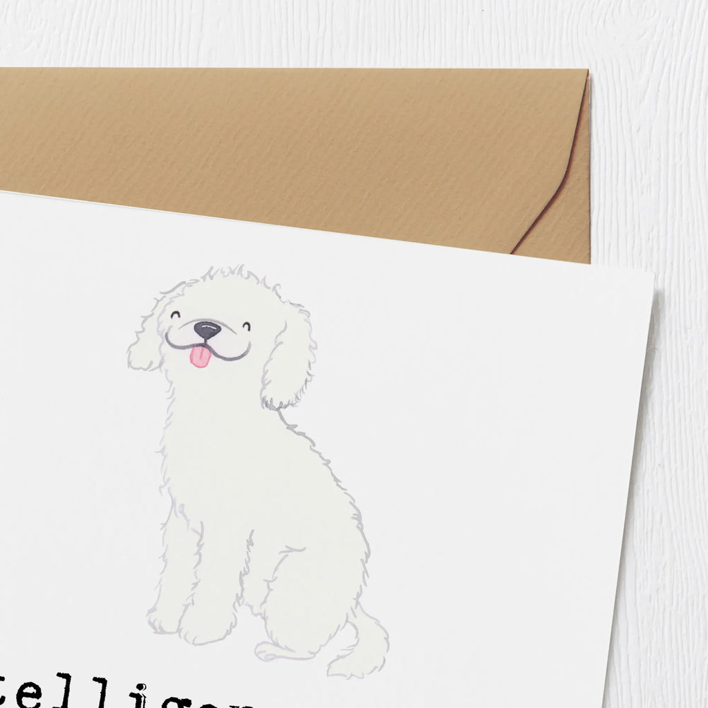 Deluxe Karte Niedlicher Kleinpudel Karte, Grußkarte, Klappkarte, Einladungskarte, Glückwunschkarte, Hochzeitskarte, Geburtstagskarte, Hochwertige Grußkarte, Hochwertige Klappkarte, Hund, Hunderasse, Rassehund, Hundebesitzer, Geschenk, Tierfreund, Schenken, Welpe