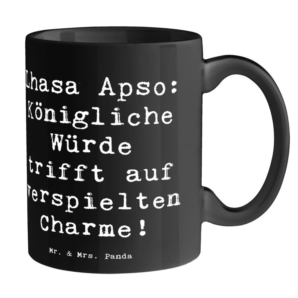 Tasse Spruch Lhasa Apso Charme Tasse, Kaffeetasse, Teetasse, Becher, Kaffeebecher, Teebecher, Keramiktasse, Porzellantasse, Büro Tasse, Geschenk Tasse, Tasse Sprüche, Tasse Motive, Kaffeetassen, Tasse bedrucken, Designer Tasse, Cappuccino Tassen, Schöne Teetassen, Hund, Hunderasse, Rassehund, Hundebesitzer, Geschenk, Tierfreund, Schenken, Welpe