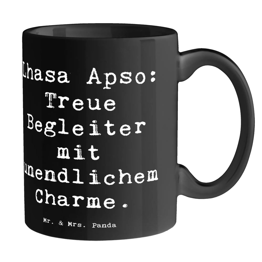 Tasse Spruch Lhasa Apso Treue Begleiter Tasse, Kaffeetasse, Teetasse, Becher, Kaffeebecher, Teebecher, Keramiktasse, Porzellantasse, Büro Tasse, Geschenk Tasse, Tasse Sprüche, Tasse Motive, Kaffeetassen, Tasse bedrucken, Designer Tasse, Cappuccino Tassen, Schöne Teetassen, Hund, Hunderasse, Rassehund, Hundebesitzer, Geschenk, Tierfreund, Schenken, Welpe