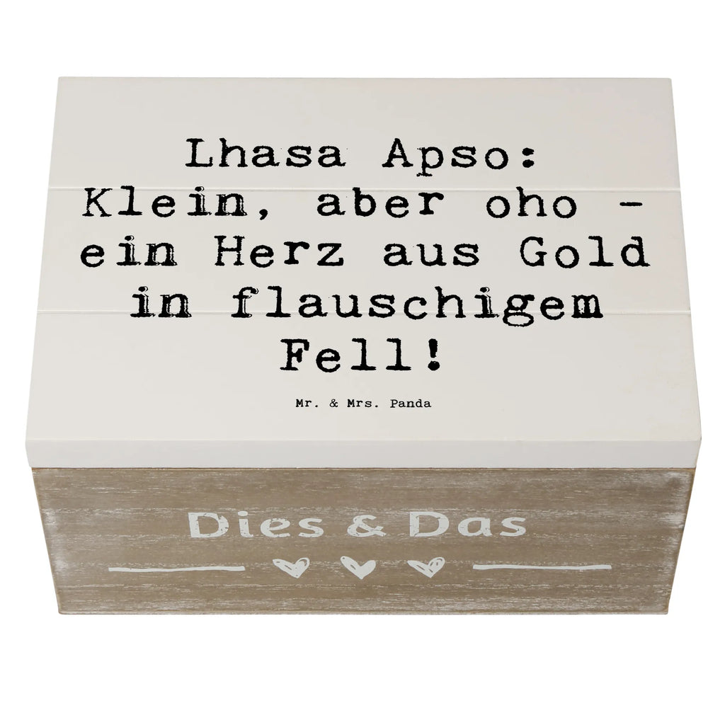 Holzkiste Spruch Lhasa Apso Wunder Holzkiste, Kiste, Schatzkiste, Truhe, Schatulle, XXL, Erinnerungsbox, Erinnerungskiste, Dekokiste, Aufbewahrungsbox, Geschenkbox, Geschenkdose, Hund, Hunderasse, Rassehund, Hundebesitzer, Geschenk, Tierfreund, Schenken, Welpe