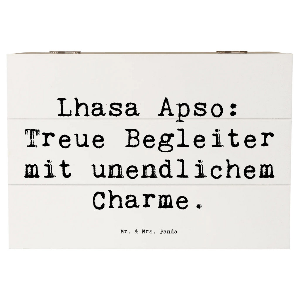 Holzkiste Spruch Lhasa Apso Treue Begleiter Holzkiste, Kiste, Schatzkiste, Truhe, Schatulle, XXL, Erinnerungsbox, Erinnerungskiste, Dekokiste, Aufbewahrungsbox, Geschenkbox, Geschenkdose, Hund, Hunderasse, Rassehund, Hundebesitzer, Geschenk, Tierfreund, Schenken, Welpe