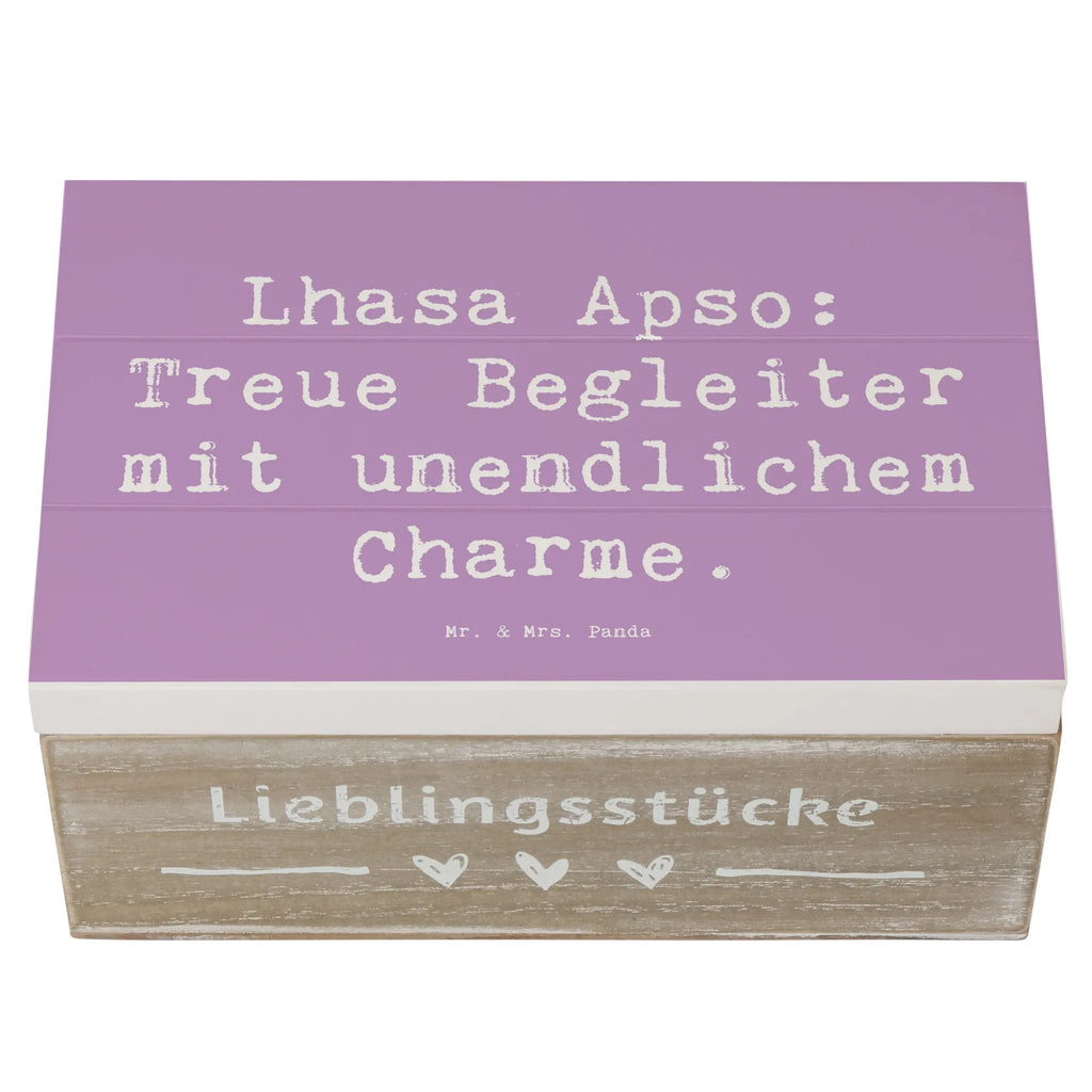 Holzkiste Spruch Lhasa Apso Treue Begleiter Holzkiste, Kiste, Schatzkiste, Truhe, Schatulle, XXL, Erinnerungsbox, Erinnerungskiste, Dekokiste, Aufbewahrungsbox, Geschenkbox, Geschenkdose, Hund, Hunderasse, Rassehund, Hundebesitzer, Geschenk, Tierfreund, Schenken, Welpe