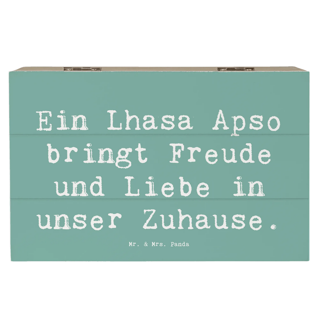 Holzkiste Spruch Lhasa Apso Freude Holzkiste, Kiste, Schatzkiste, Truhe, Schatulle, XXL, Erinnerungsbox, Erinnerungskiste, Dekokiste, Aufbewahrungsbox, Geschenkbox, Geschenkdose, Hund, Hunderasse, Rassehund, Hundebesitzer, Geschenk, Tierfreund, Schenken, Welpe