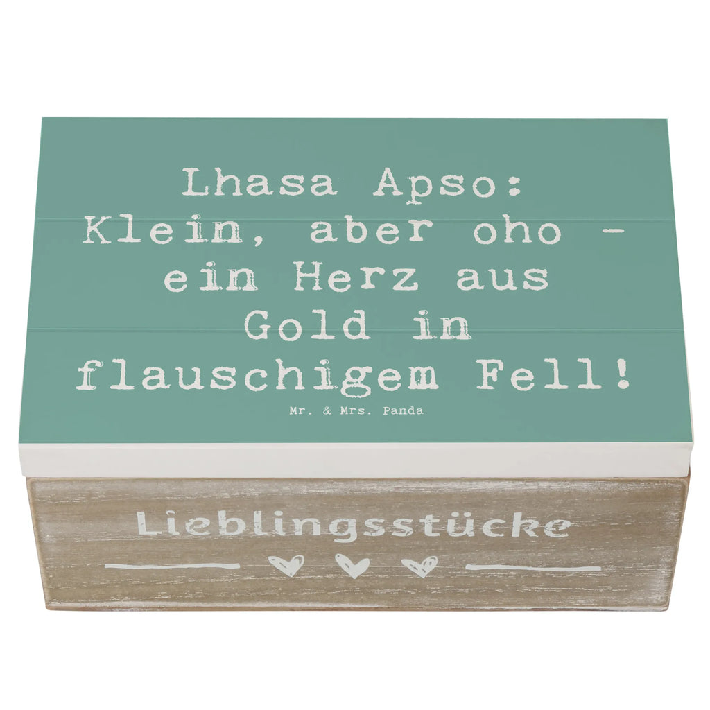 Holzkiste Spruch Lhasa Apso Wunder Holzkiste, Kiste, Schatzkiste, Truhe, Schatulle, XXL, Erinnerungsbox, Erinnerungskiste, Dekokiste, Aufbewahrungsbox, Geschenkbox, Geschenkdose, Hund, Hunderasse, Rassehund, Hundebesitzer, Geschenk, Tierfreund, Schenken, Welpe