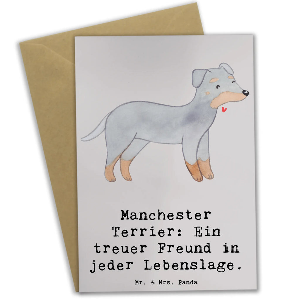 Grußkarte Manchester Terrier Freundschaft Grußkarte, Klappkarte, Einladungskarte, Glückwunschkarte, Hochzeitskarte, Geburtstagskarte, Karte, Ansichtskarten, Hund, Hunderasse, Rassehund, Hundebesitzer, Geschenk, Tierfreund, Schenken, Welpe