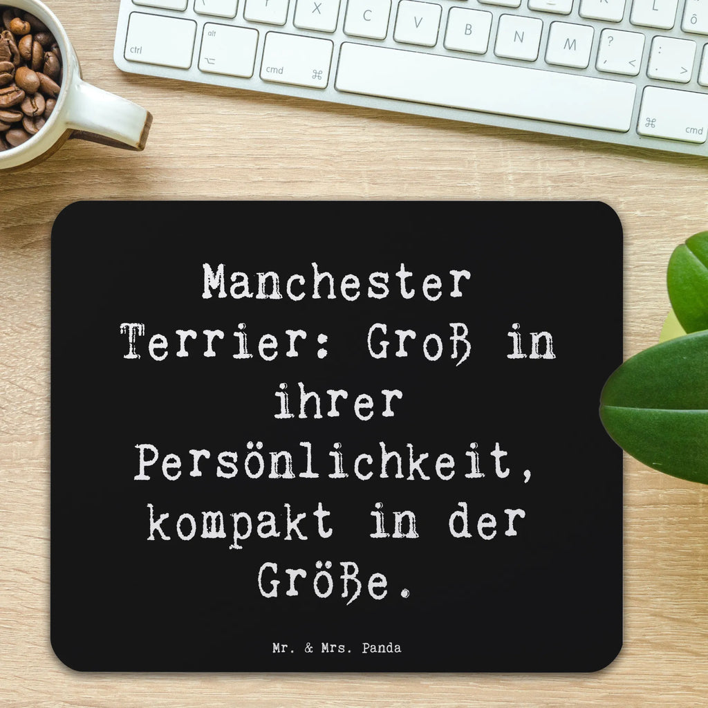 Mauspad Spruch Manchester Terrier Persönlichkeit Mousepad, Computer zubehör, Büroausstattung, PC Zubehör, Arbeitszimmer, Mauspad, Einzigartiges Mauspad, Designer Mauspad, Mausunterlage, Mauspad Büro, Hund, Hunderasse, Rassehund, Hundebesitzer, Geschenk, Tierfreund, Schenken, Welpe