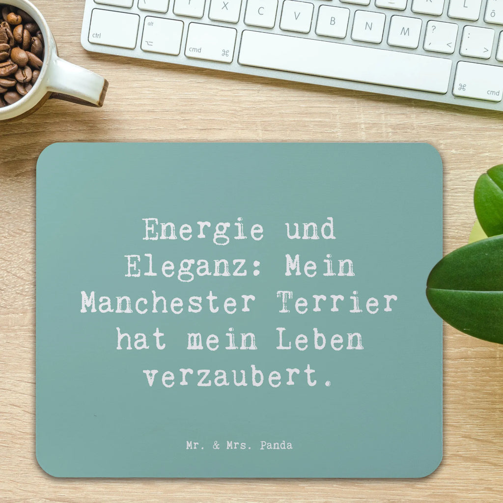 Mauspad Spruch Manchester Terrier Magie Mousepad, Computer zubehör, Büroausstattung, PC Zubehör, Arbeitszimmer, Mauspad, Einzigartiges Mauspad, Designer Mauspad, Mausunterlage, Mauspad Büro, Hund, Hunderasse, Rassehund, Hundebesitzer, Geschenk, Tierfreund, Schenken, Welpe