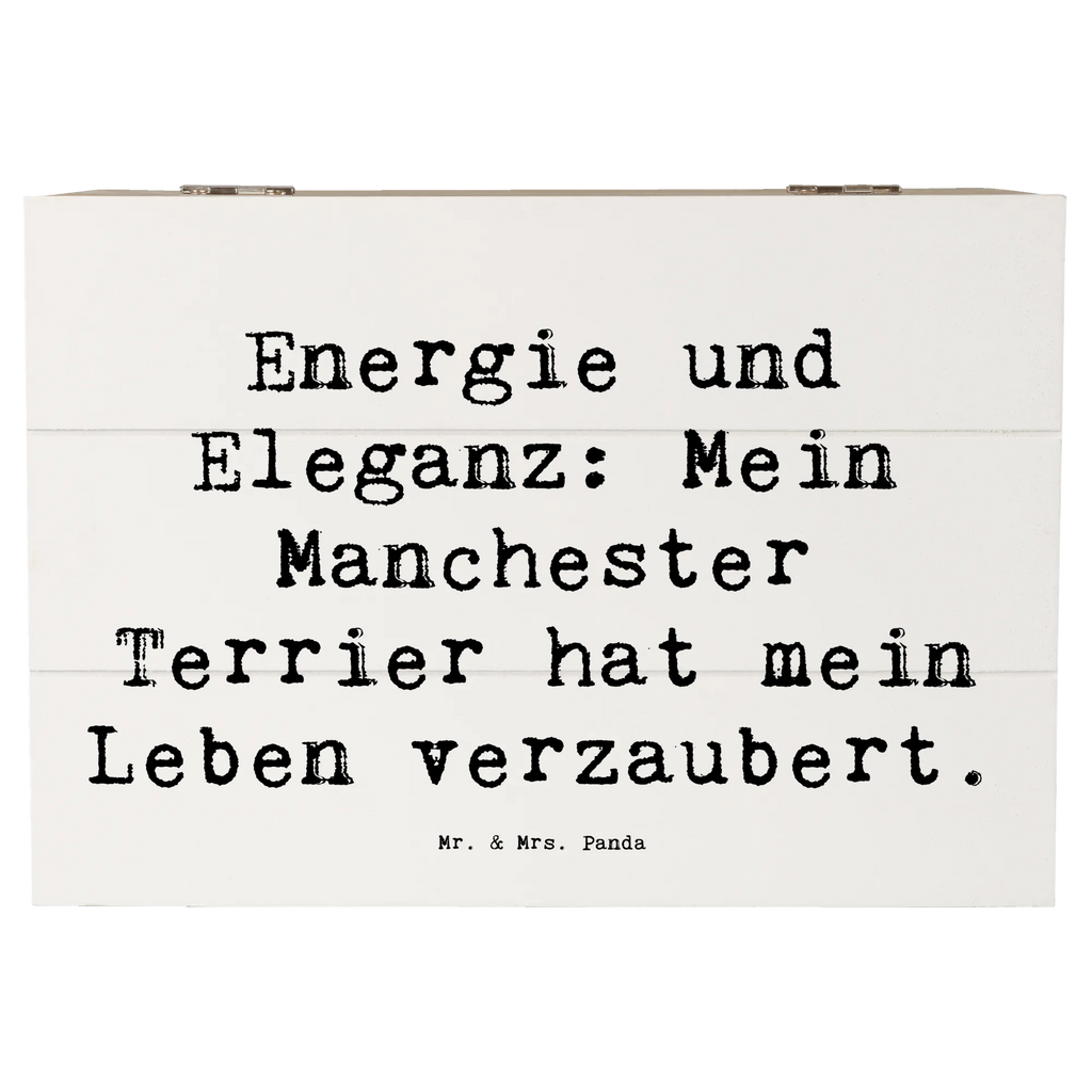 Holzkiste Spruch Manchester Terrier Magie Holzkiste, Kiste, Schatzkiste, Truhe, Schatulle, XXL, Erinnerungsbox, Erinnerungskiste, Dekokiste, Aufbewahrungsbox, Geschenkbox, Geschenkdose, Hund, Hunderasse, Rassehund, Hundebesitzer, Geschenk, Tierfreund, Schenken, Welpe