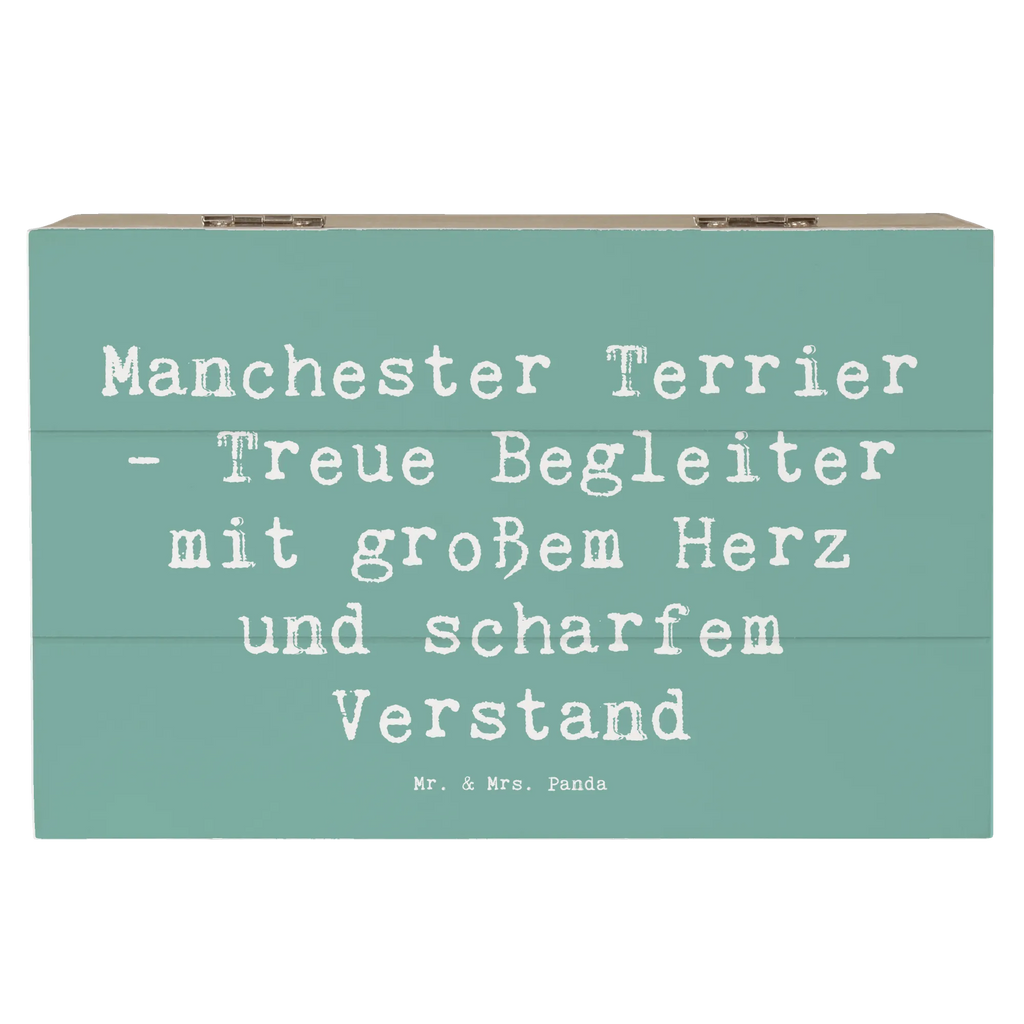 Holzkiste Spruch Manchester Terrier Begleiter Holzkiste, Kiste, Schatzkiste, Truhe, Schatulle, XXL, Erinnerungsbox, Erinnerungskiste, Dekokiste, Aufbewahrungsbox, Geschenkbox, Geschenkdose, Hund, Hunderasse, Rassehund, Hundebesitzer, Geschenk, Tierfreund, Schenken, Welpe