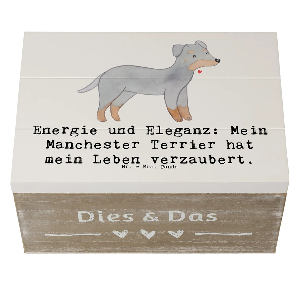 Holzkiste Manchester Terrier Magie Holzkiste, Kiste, Schatzkiste, Truhe, Schatulle, XXL, Erinnerungsbox, Erinnerungskiste, Dekokiste, Aufbewahrungsbox, Geschenkbox, Geschenkdose, Hund, Hunderasse, Rassehund, Hundebesitzer, Geschenk, Tierfreund, Schenken, Welpe