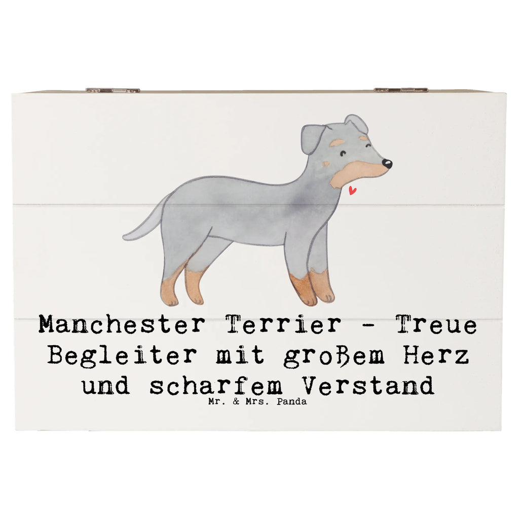 Holzkiste Manchester Terrier Begleiter Holzkiste, Kiste, Schatzkiste, Truhe, Schatulle, XXL, Erinnerungsbox, Erinnerungskiste, Dekokiste, Aufbewahrungsbox, Geschenkbox, Geschenkdose, Hund, Hunderasse, Rassehund, Hundebesitzer, Geschenk, Tierfreund, Schenken, Welpe