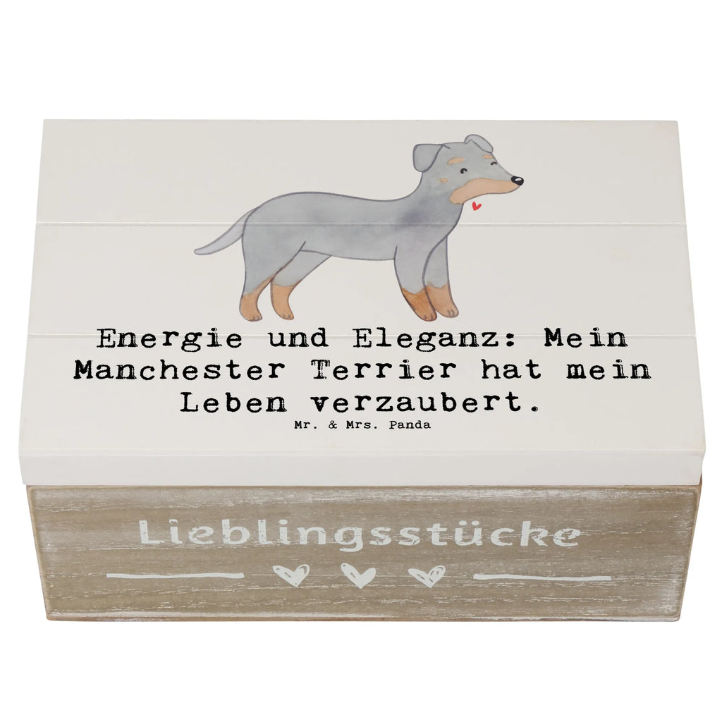 Holzkiste Manchester Terrier Magie Holzkiste, Kiste, Schatzkiste, Truhe, Schatulle, XXL, Erinnerungsbox, Erinnerungskiste, Dekokiste, Aufbewahrungsbox, Geschenkbox, Geschenkdose, Hund, Hunderasse, Rassehund, Hundebesitzer, Geschenk, Tierfreund, Schenken, Welpe