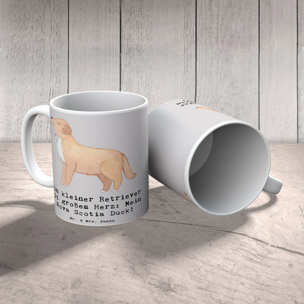 Tasse Nova Scotia Duck Herz Tasse, Kaffeetasse, Teetasse, Becher, Kaffeebecher, Teebecher, Keramiktasse, Porzellantasse, Büro Tasse, Geschenk Tasse, Tasse Sprüche, Tasse Motive, Kaffeetassen, Tasse bedrucken, Designer Tasse, Cappuccino Tassen, Schöne Teetassen, Hund, Hunderasse, Rassehund, Hundebesitzer, Geschenk, Tierfreund, Schenken, Welpe