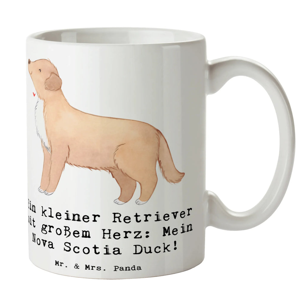 Tasse Nova Scotia Duck Herz Tasse, Kaffeetasse, Teetasse, Becher, Kaffeebecher, Teebecher, Keramiktasse, Porzellantasse, Büro Tasse, Geschenk Tasse, Tasse Sprüche, Tasse Motive, Kaffeetassen, Tasse bedrucken, Designer Tasse, Cappuccino Tassen, Schöne Teetassen, Hund, Hunderasse, Rassehund, Hundebesitzer, Geschenk, Tierfreund, Schenken, Welpe