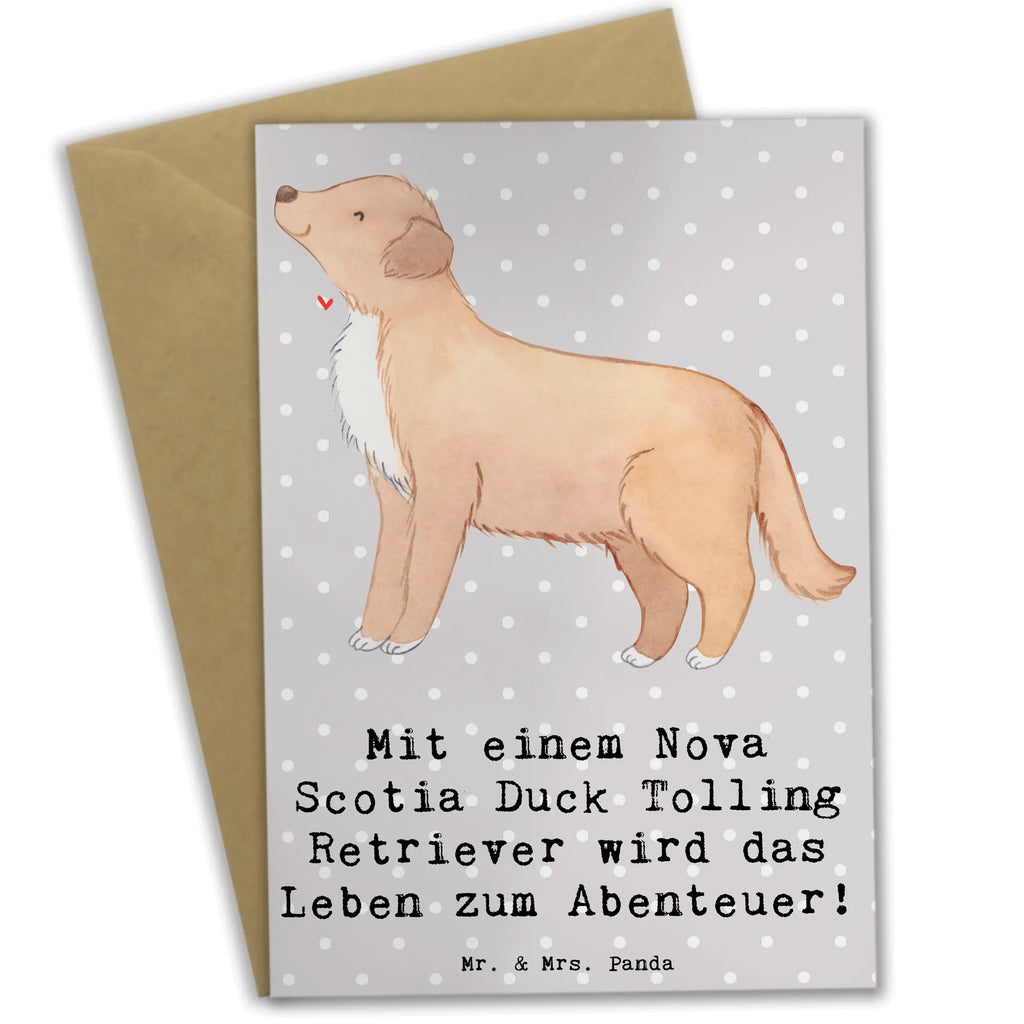 Grußkarte Nova Scotia Duck Abenteuer Grußkarte, Klappkarte, Einladungskarte, Glückwunschkarte, Hochzeitskarte, Geburtstagskarte, Karte, Ansichtskarten, Hund, Hunderasse, Rassehund, Hundebesitzer, Geschenk, Tierfreund, Schenken, Welpe