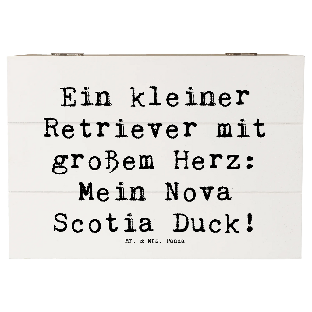 Holzkiste Spruch Nova Scotia Duck Herz Holzkiste, Kiste, Schatzkiste, Truhe, Schatulle, XXL, Erinnerungsbox, Erinnerungskiste, Dekokiste, Aufbewahrungsbox, Geschenkbox, Geschenkdose, Hund, Hunderasse, Rassehund, Hundebesitzer, Geschenk, Tierfreund, Schenken, Welpe