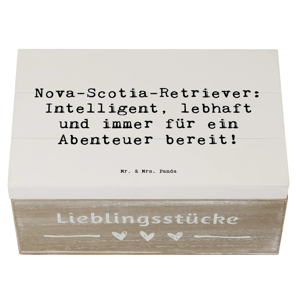 Holzkiste Spruch Nova Scotia Duck Holzkiste, Kiste, Schatzkiste, Truhe, Schatulle, XXL, Erinnerungsbox, Erinnerungskiste, Dekokiste, Aufbewahrungsbox, Geschenkbox, Geschenkdose, Hund, Hunderasse, Rassehund, Hundebesitzer, Geschenk, Tierfreund, Schenken, Welpe