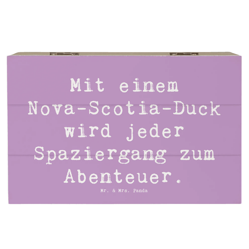 Holzkiste Spruch Nova Scotia Duck Abenteuer Holzkiste, Kiste, Schatzkiste, Truhe, Schatulle, XXL, Erinnerungsbox, Erinnerungskiste, Dekokiste, Aufbewahrungsbox, Geschenkbox, Geschenkdose, Hund, Hunderasse, Rassehund, Hundebesitzer, Geschenk, Tierfreund, Schenken, Welpe