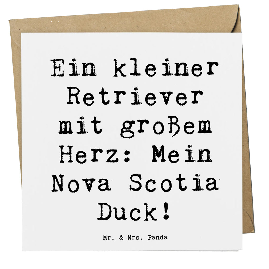 Deluxe Karte Spruch Nova Scotia Duck Herz Karte, Grußkarte, Klappkarte, Einladungskarte, Glückwunschkarte, Hochzeitskarte, Geburtstagskarte, Hochwertige Grußkarte, Hochwertige Klappkarte, Hund, Hunderasse, Rassehund, Hundebesitzer, Geschenk, Tierfreund, Schenken, Welpe