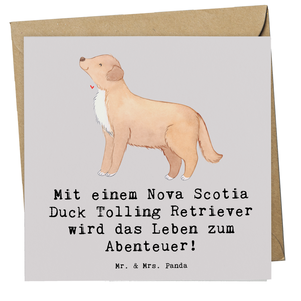 Deluxe Karte Nova Scotia Duck Abenteuer Karte, Grußkarte, Klappkarte, Einladungskarte, Glückwunschkarte, Hochzeitskarte, Geburtstagskarte, Hochwertige Grußkarte, Hochwertige Klappkarte, Hund, Hunderasse, Rassehund, Hundebesitzer, Geschenk, Tierfreund, Schenken, Welpe